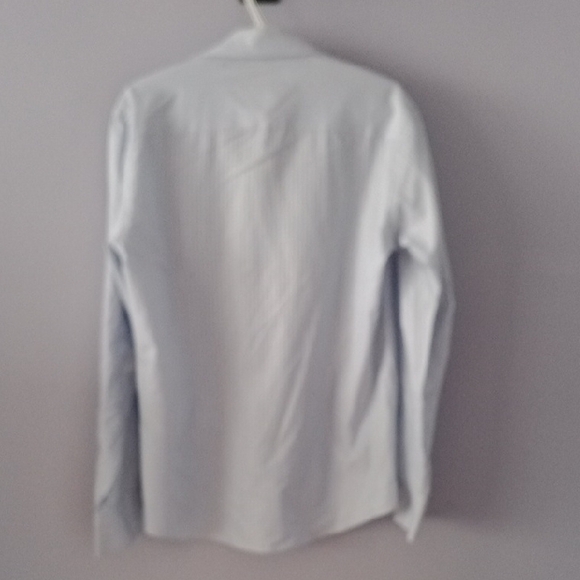 Bellini Light Blue Striped Dress Shirt - Picture 4 of 5